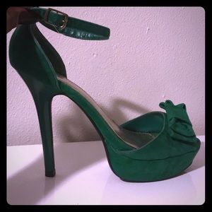 Green heels